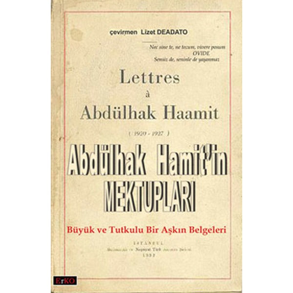 Abdülhak Hamit'in Mektupları
