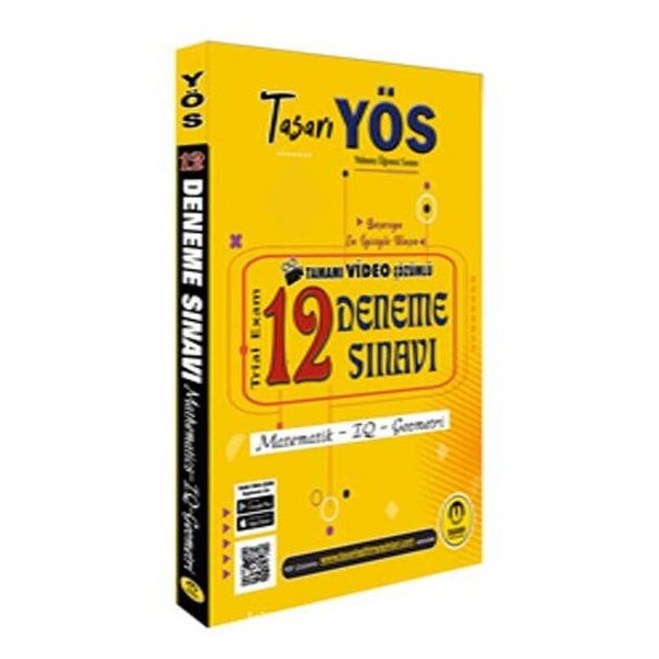 Tasarı Yös 12 Video Çözümlü Deneme Sınavı