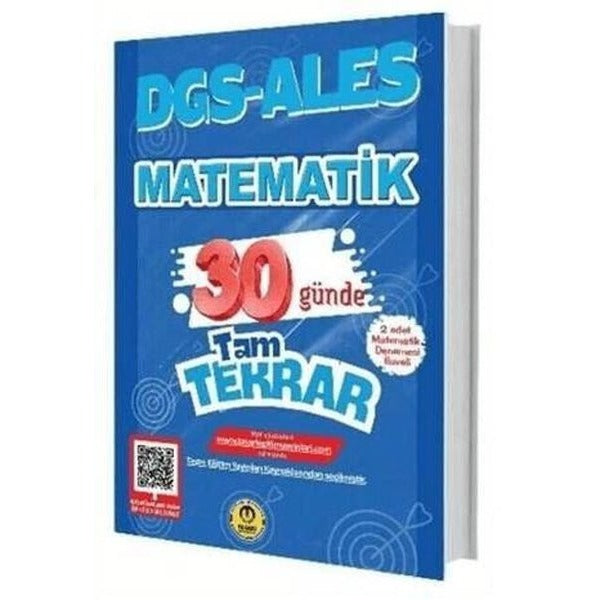 DGS - ALES Matematik 30 Günde Tam Tekrar Soru Bankası