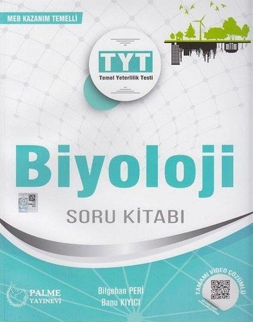 YKS TYT Biyoloji Soru Kitabı | Palme Yayınları (İnce Kapak)