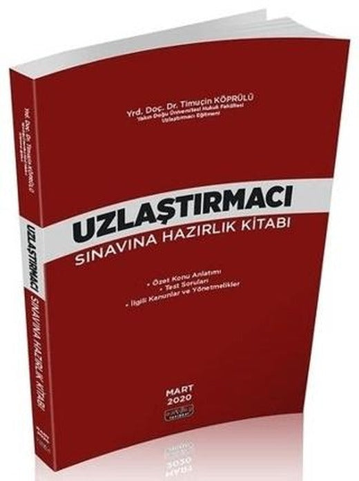 Uzlaştırmacı Sınavına Hazırlık Kitabı | Savaş Yayınevi (Ciltsiz)