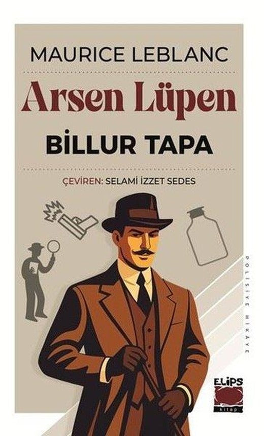 Arsen Lupen - Billur Tapa | Elips Kitapları (İnce Kapak)