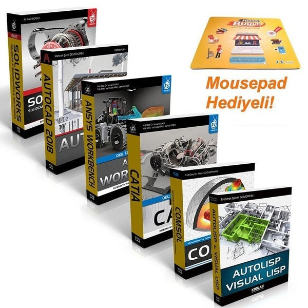 Mühendisler için 3 Boyutlu Tasarım Seti | Kodlab (İnce Kapak)
