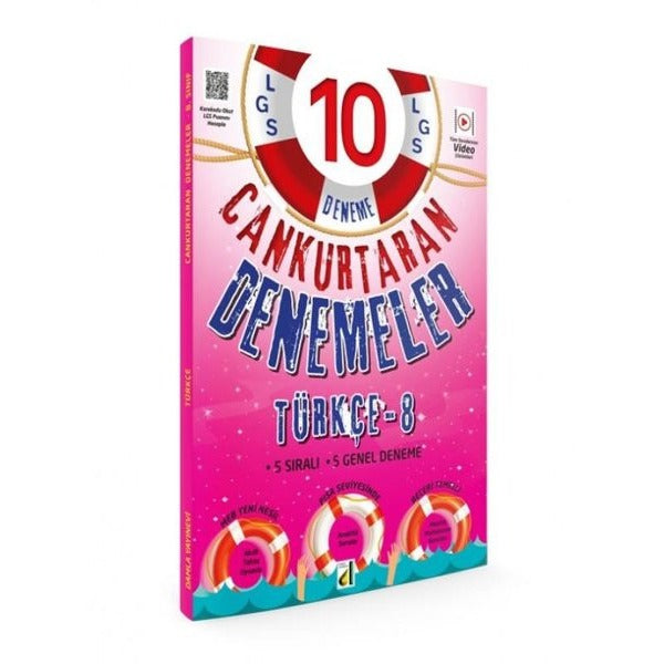 8.Sınıf Türkçe Cankurtaran Denemeler | Damla Yayınevi (İnce Kapak)