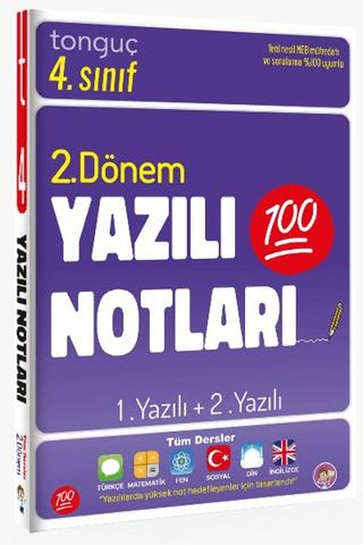 4. Sınıf 2. Dönem Yazılı Notları