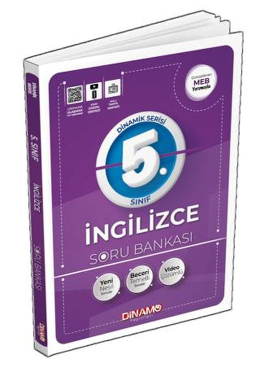 5. Sınıf İngilizce Soru Bankası | Dinamo Yayınları (Ciltsiz)