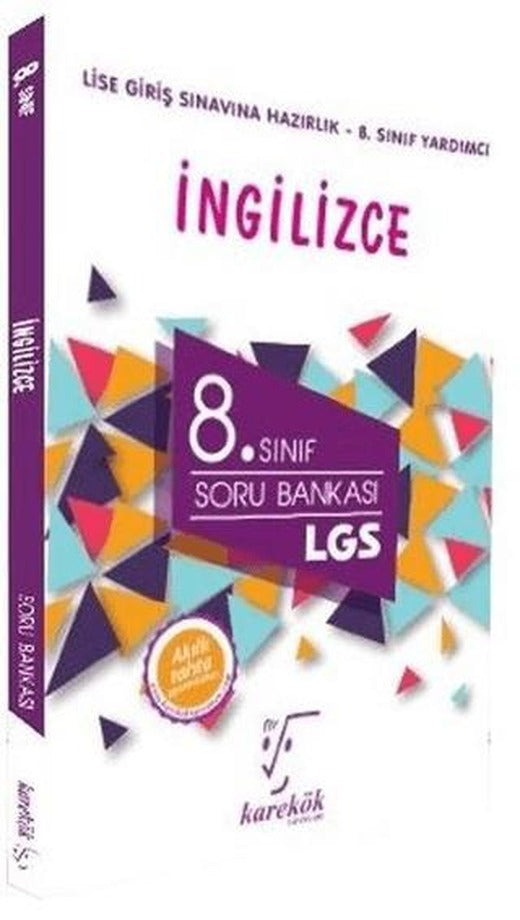 8. Sınıf LGS İngilizce Soru Bankası | Karekök Yayıncılık (Ciltsiz)