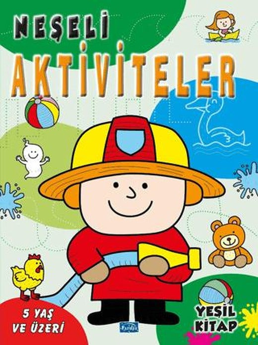 Neşeli Aktiviteler – Yeşil Kitap | Parıltı Yayınları (Ciltsiz)