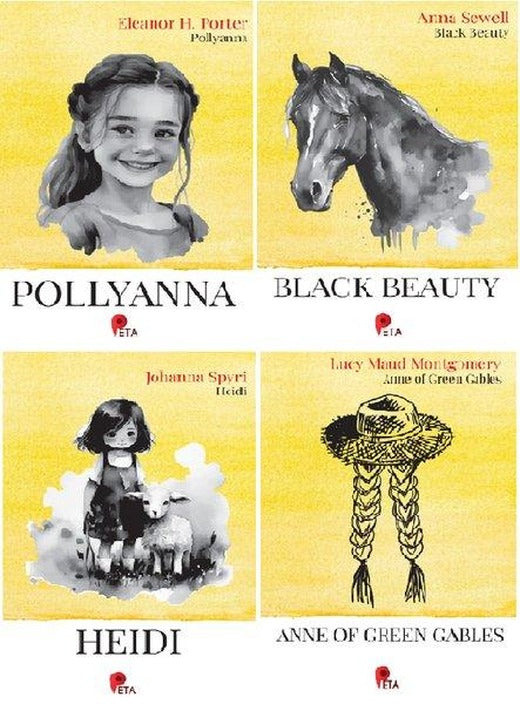İngilizce Klasikler Seti 1 - 4 Kitap Takım | Peta (İnce Kapak)