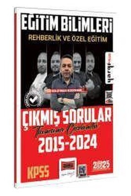 2025 KPSS Eğitim Bilimleri Rehberlik ve Özel Eğitim Tamamı Çözümlü Çıkmış Sorular | Yargı Yayınları (İnce Kapak)