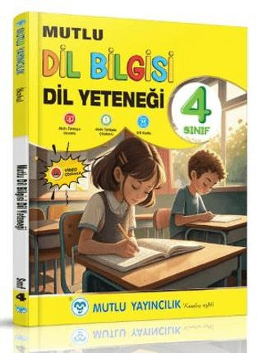 4. Sınıf Dil Bilgisi Yeteneği | Mutlu Yayıncılık (Ciltsiz)