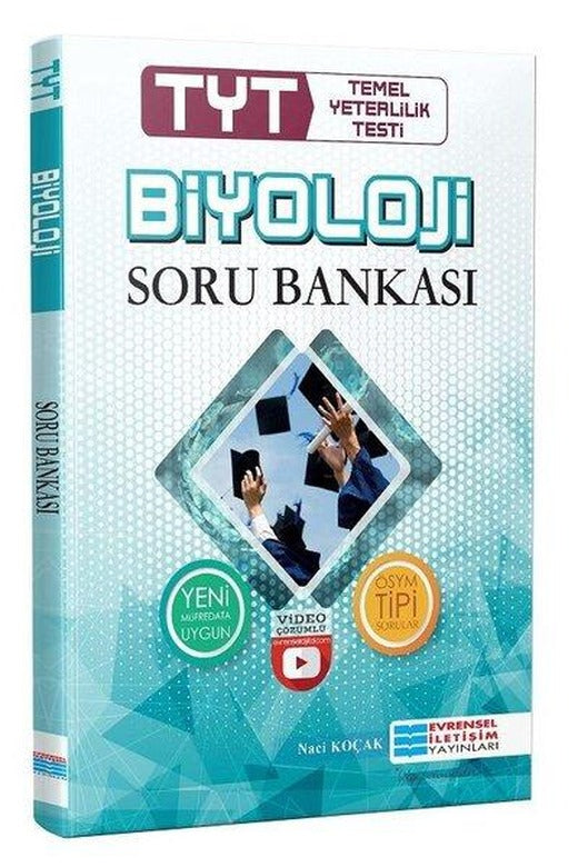 TYT Biyoloji Video Çözümlü Soru Bankası | Evrensel İletişim Yayınları (İnce Kapak)