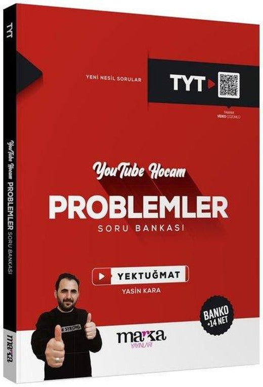 2025 TYT Youtube Hocam Problemler Soru Bankası | Marka Yayınları (İnce Kapak)
