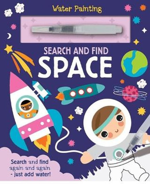 Water Painting - Search And Find Space | IMAGINE THAT (Ciltli)
