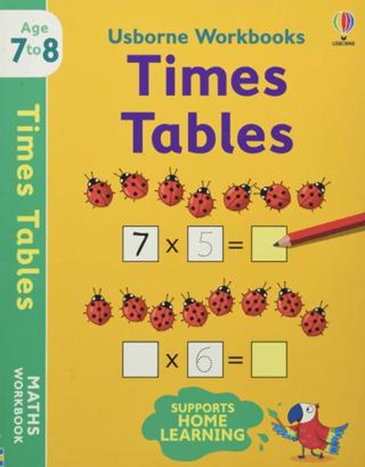 Usborne Workbooks Times Tables 7-8 | Usborne (Ciltsiz)