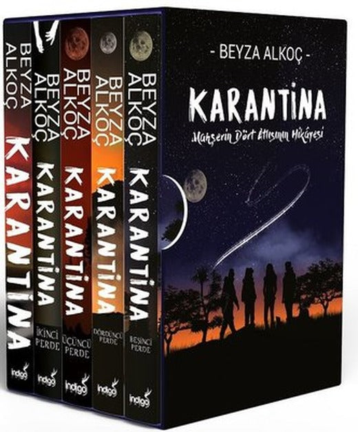 Karantina Serisi Seti - 5 Kitap Takım-Kutulu | İndigo Kitap