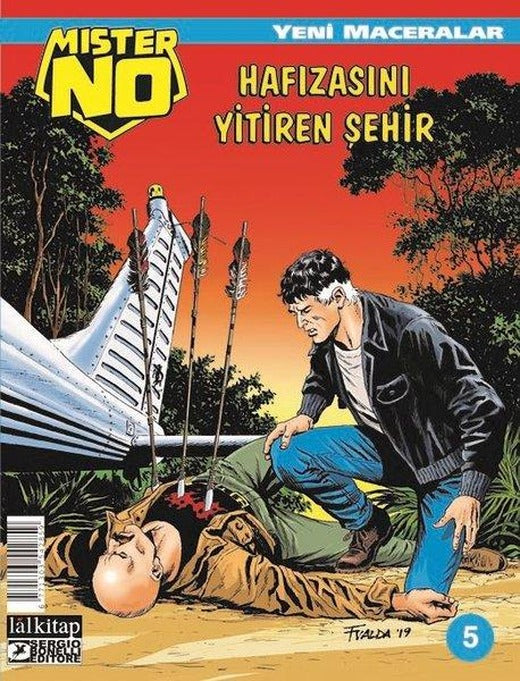Mister No Yeni Maceralar Sayı 5 - Hafızasını Yitiren Şehir | Lal (İnce Kapak)