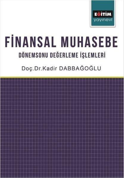 Finansal Muhasebe | Eğitim Yayınevi (İnce Kapak)  - Resim 1