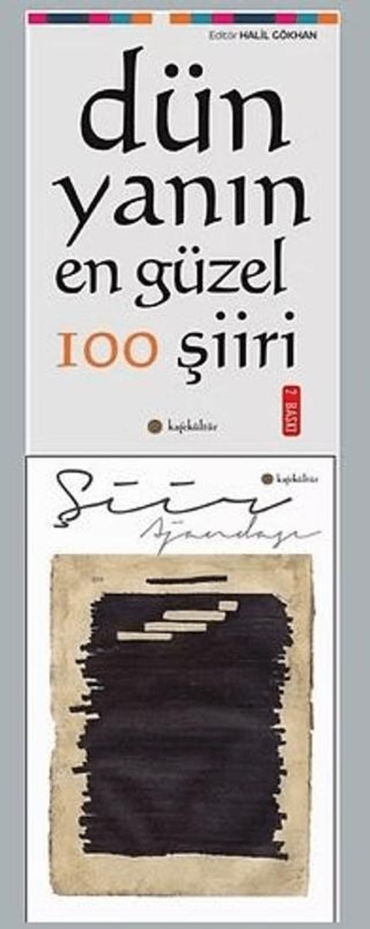 Dünyadan 100 Şiir ve Şiir Ajandası Seti | Kafe Kültür Yayıncılık (Ciltsiz)