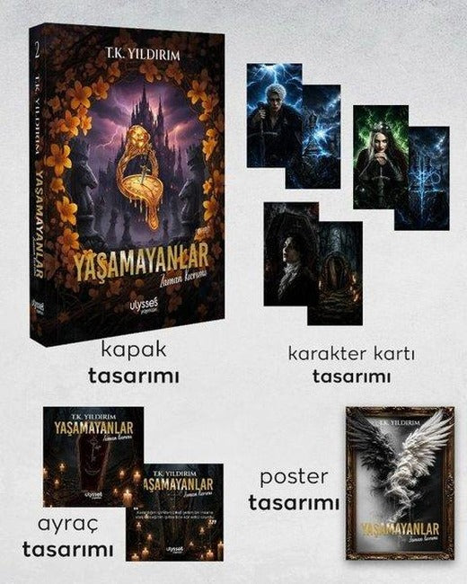 Yaşamayanlar 2 - Ayraç Karakter Kartları ve Poster Hediyeli | Ulysses Yayınları (İnce Kapak)