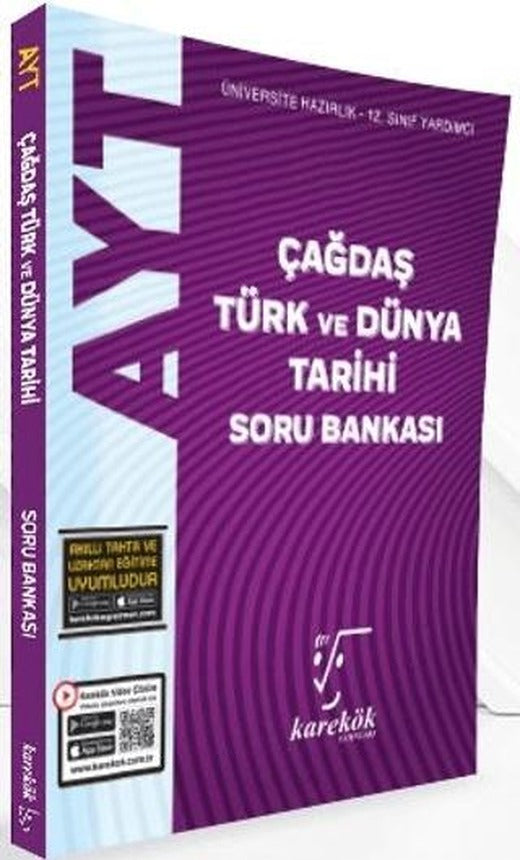 AYT Çağdaş Türk Ve Dünya Tarihi Soru Bankası | Karekök Yayıncılık (Ciltsiz)
