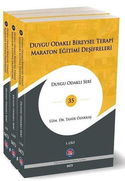 Duygu Odaklı Bireysel Terapi Maraton Eğitimi Deşifreleri Seti - 3 Kitap Takım | Psikoterapi Enstitüsü (İnce Kapak)