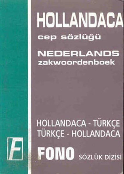 Hollandaca/Türkçe - Türkçe/Hollandaca Cep Sözlüğü | Fono Yayınları (İnce Kapak)