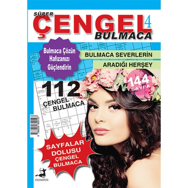 Süper Çengel Bulmaca 4 | Olimpos Yayınları (İnce Kapak)