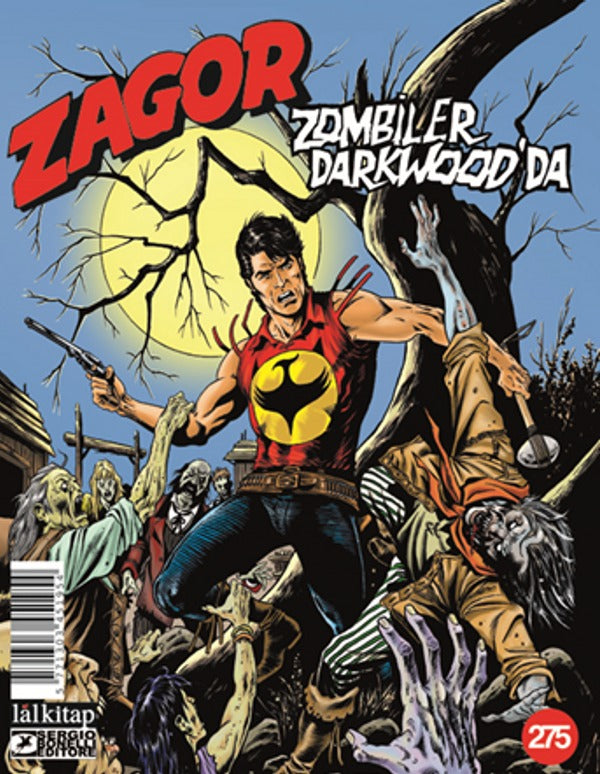 Zagor Sayı 275 - Zombiler Darkwood'da | Lal (İnce Kapak)