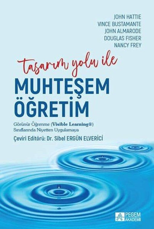 Tasarım Yolu ile Muhteşem Öğretim | Pegem Akademi Yayıncılık (İnce Kapak)