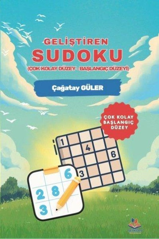 Geliştiren Sudoku - Çok Kolay Düzey - Başlangıç Düzeyi | Berksan Yayıncılık (İnce Kapak)