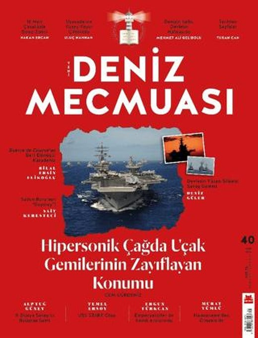 Yeni Deniz Mecmuası Sayı: 40 - Nisan 2026 | Yeni Deniz Mecmuası Dergisi (Ciltsiz)