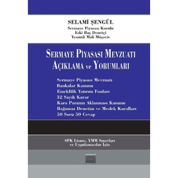 Sermaye Piyasası Mevzuatı Açıklama ve Yorumlama | İmaj Yayıncılık (Ciltsiz)