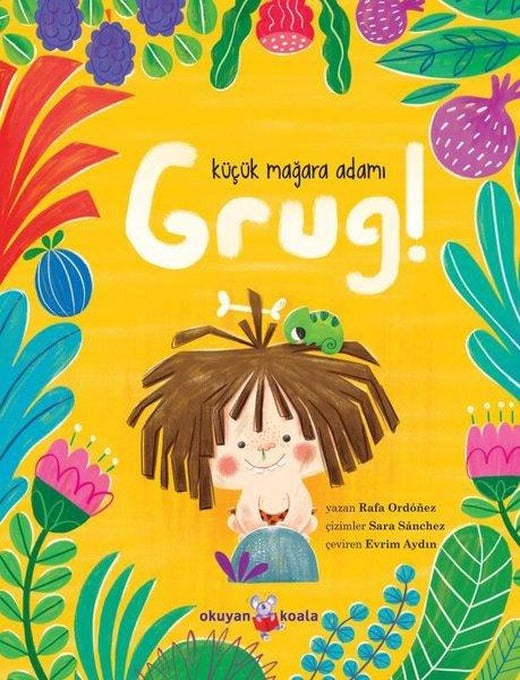 Küçük Mağara Adamı Grug! | Okuyan Koala (İnce Kapak)
