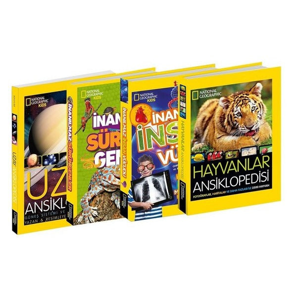 NG Kids Ansiklopedi Seti 4 Kitap