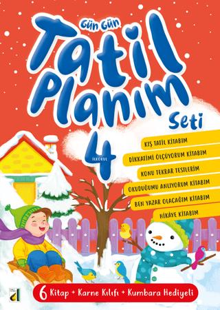 4. Sınıf Gün Gün Tatil Planım Seti
