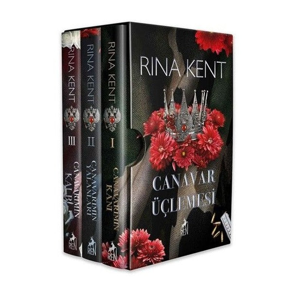 Canavar Üçlemesi Seti - 3 Kitap Takım - Kutulu | Ren Kitap (İnce Kapak)