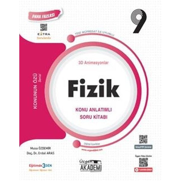 9. Sınıf Konunun Özü - Fizik Konu Anlatımlı Soru Kitabı