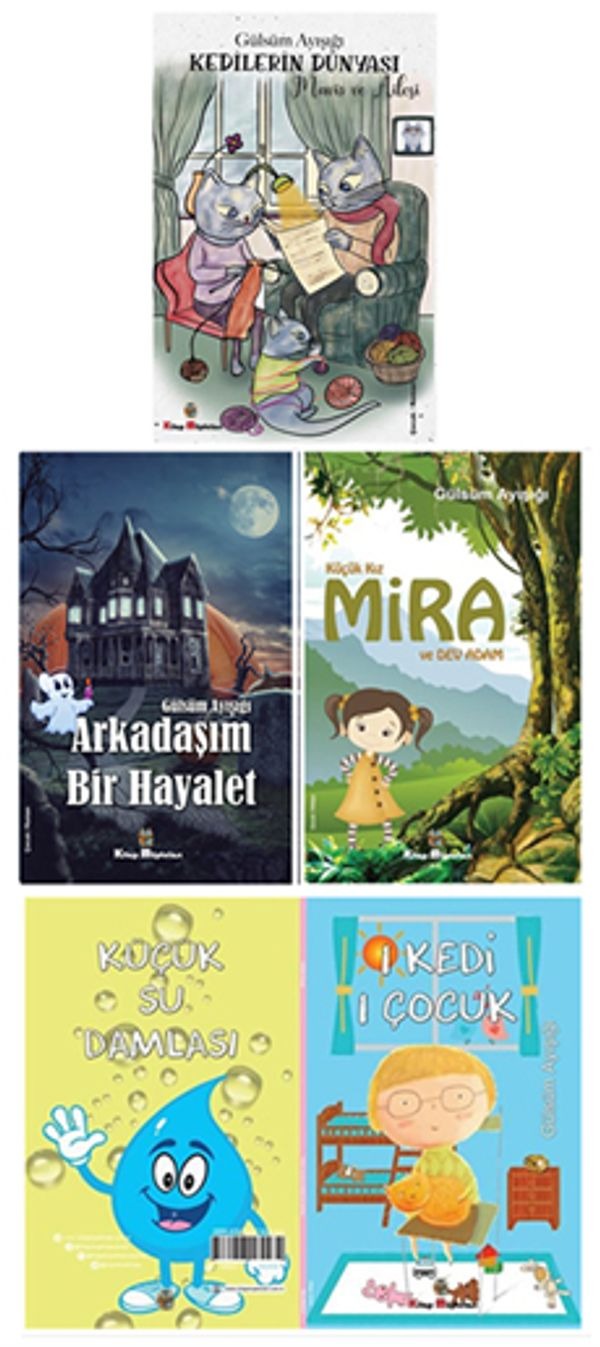 Gülsüm Ayışığı Çocuk Kitapları (4 Kitap) | Kitap Müptelası Yayınları (Ciltsiz)