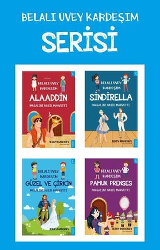 Belalı Üvey Kardeşlerim Serisi-4 Kitap Takım | Sola Kidz (İnce Kapak)