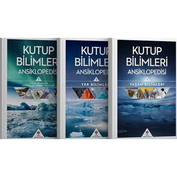 Kutup Bilimleri Ansiklopedisi Seti - 3 Kitap Takım | Tübitak Yayınları (İnce Kapak)