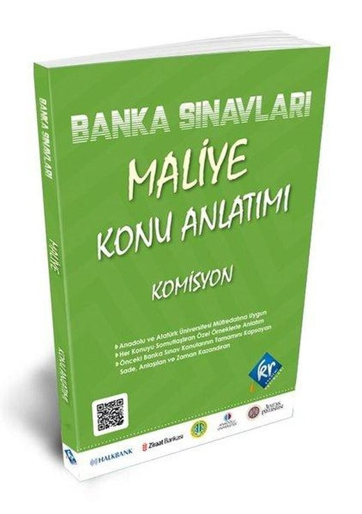 Banka Sınavları Maliye Konu Anlatımı Kitabı | KR Akademi (İnce Kapak)