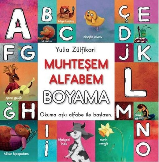 Muhteşem Alfabem - Boyama | Doğan ve Egmont Yayıncılık