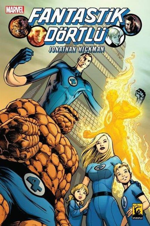 Fantastik Dörtlü 1 Jonathan Hıckman | Arka Bahçe Yayıncılık (İnce Kapak)