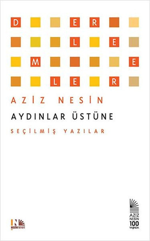 Aydınlar Üstüne | Nesin Yayınevi - Aziz Nesin Kitapları Dizisi (İnce Kapak)