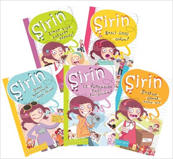 Şirin İş Başında Set - 5 Kitap Takım | Timaş Çocuk (İnce Kapak)