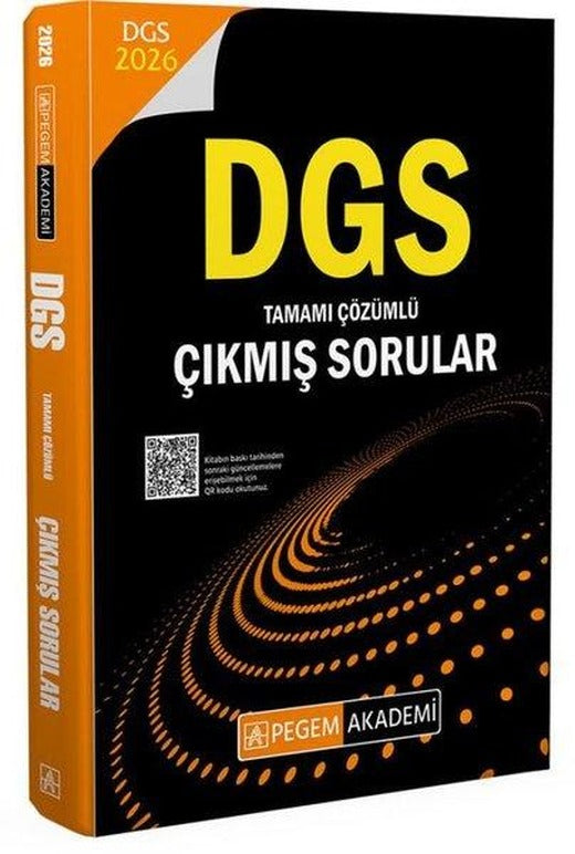 2026 DGS Çıkmış Sorular Tamamı Çözümlü | Pegem Akademi Yayıncılık (İnce Kapak)