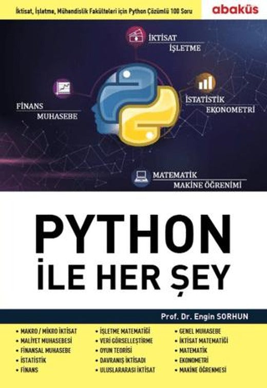 Python ile Her Şey | Abaküs Kitap (Ciltsiz)