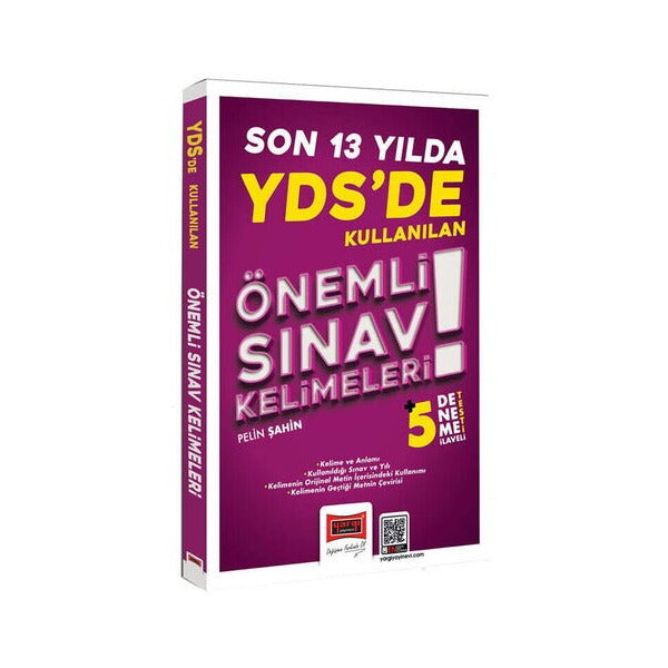 YDS'de Son 13 Yılda Kullanılan Önemli Sınav Kelimeleri | Yargı Yayınevi (Ciltsiz)