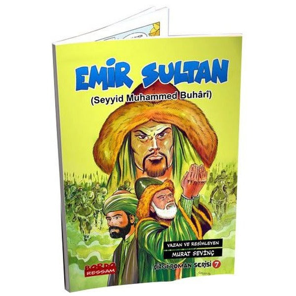Emir Sultan: Seyyid Muhammed Buhari - Çizgi Roman Serisi | Bordo Ressam